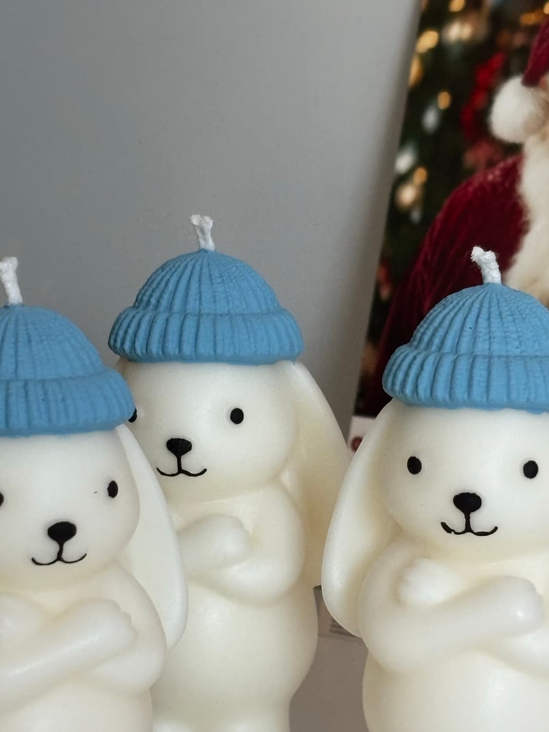 으슬으슬 털모자토끼캔들 상품이미지2