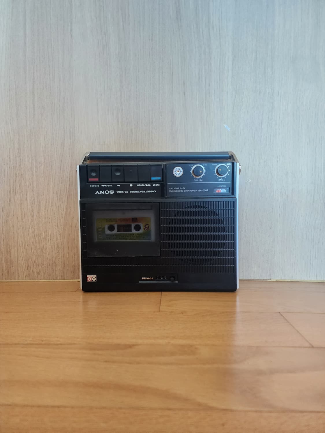 소니 빈티지 카세트 플레이어 TC-1260A 상품이미지3