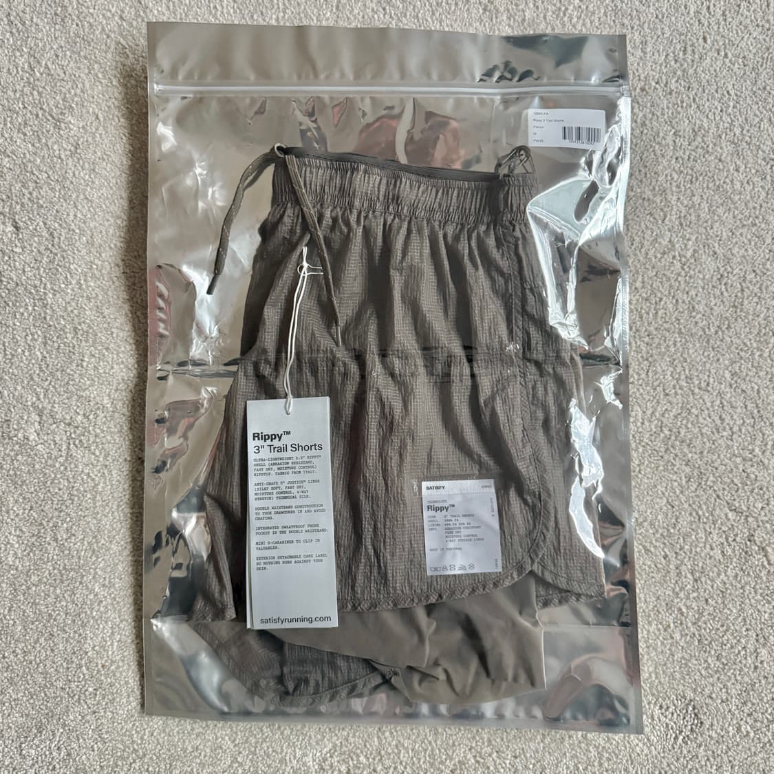 새티스파이 리피 3인치 트레일 쇼츠 팔콘 컬러 상품이미지9