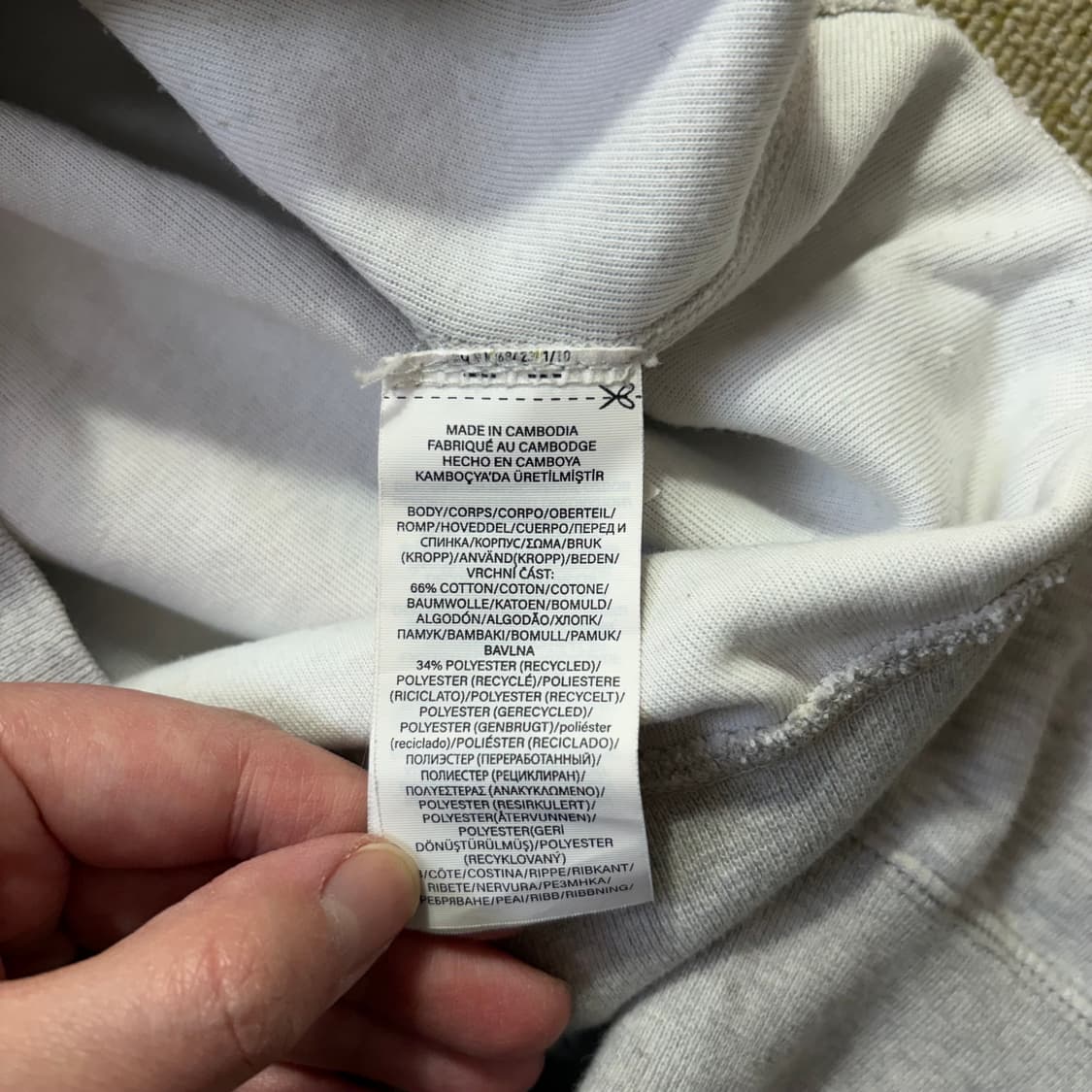 폴로 랄프로렌 맨투맨 그레이(S) 상품이미지5