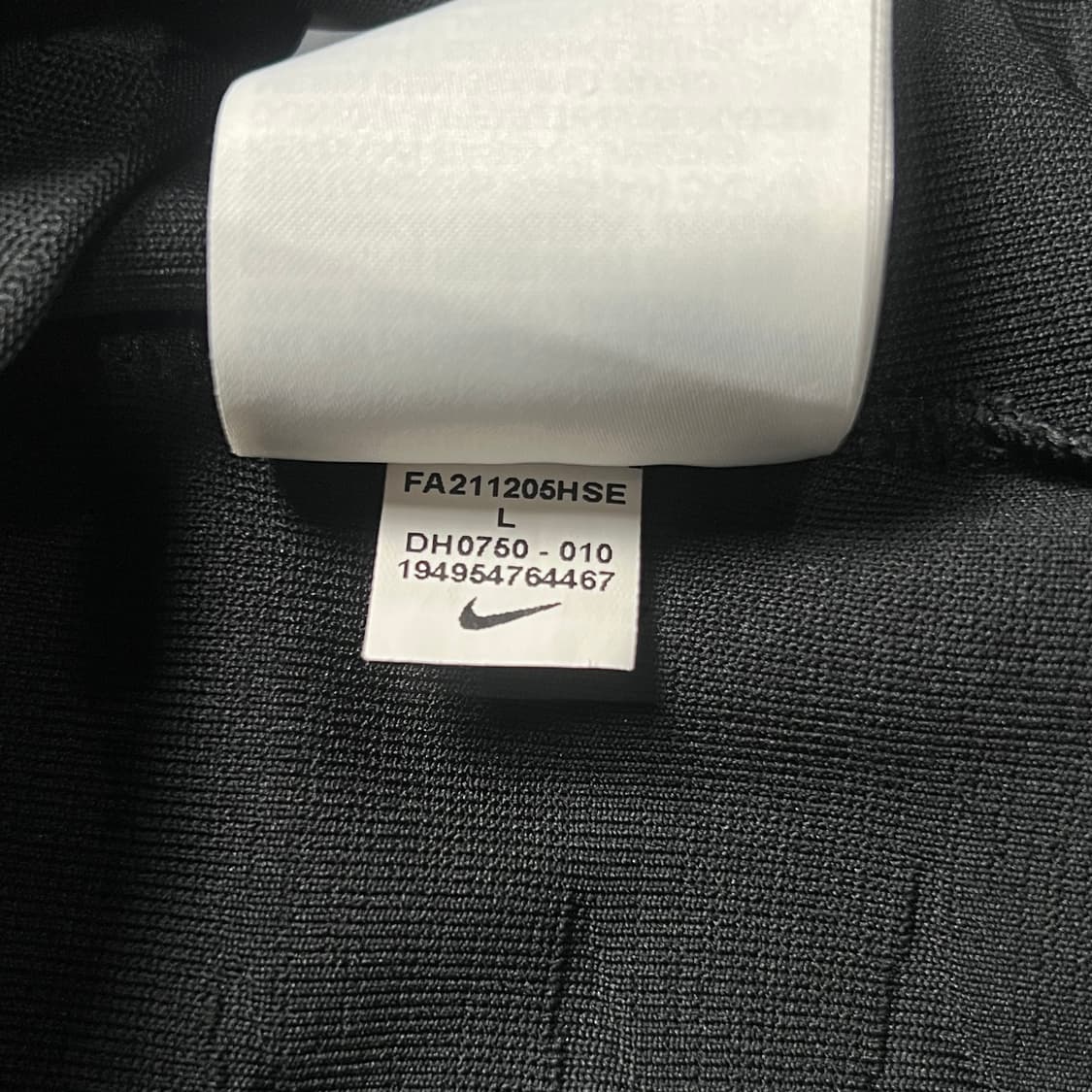 나이키 파리생제르망 ADV 드릴탑 블랙 L 상품이미지5