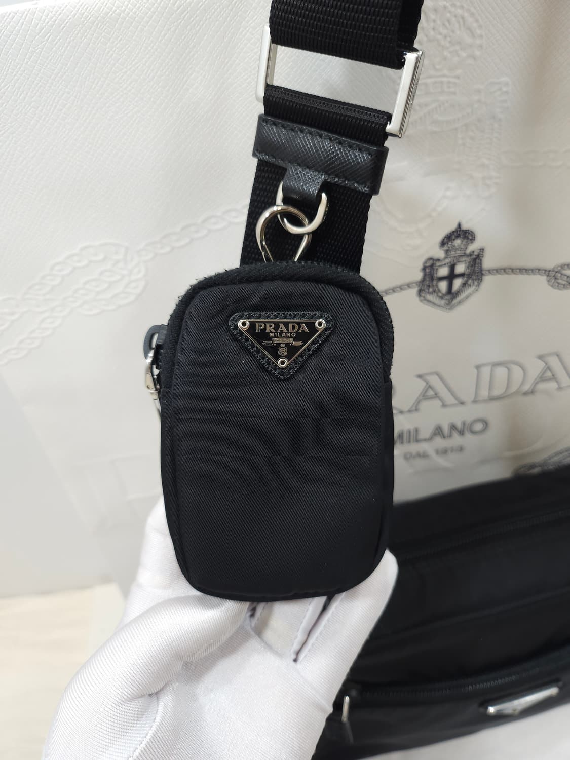 프라다 리나일론 숄더백 상품이미지8