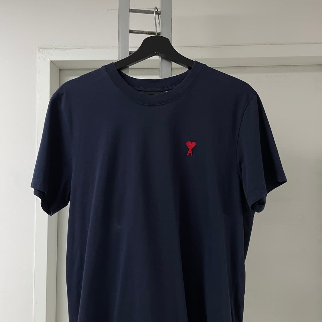 AMI 아미 반팔 티셔츠 네이비 M(W) 상품이미지2