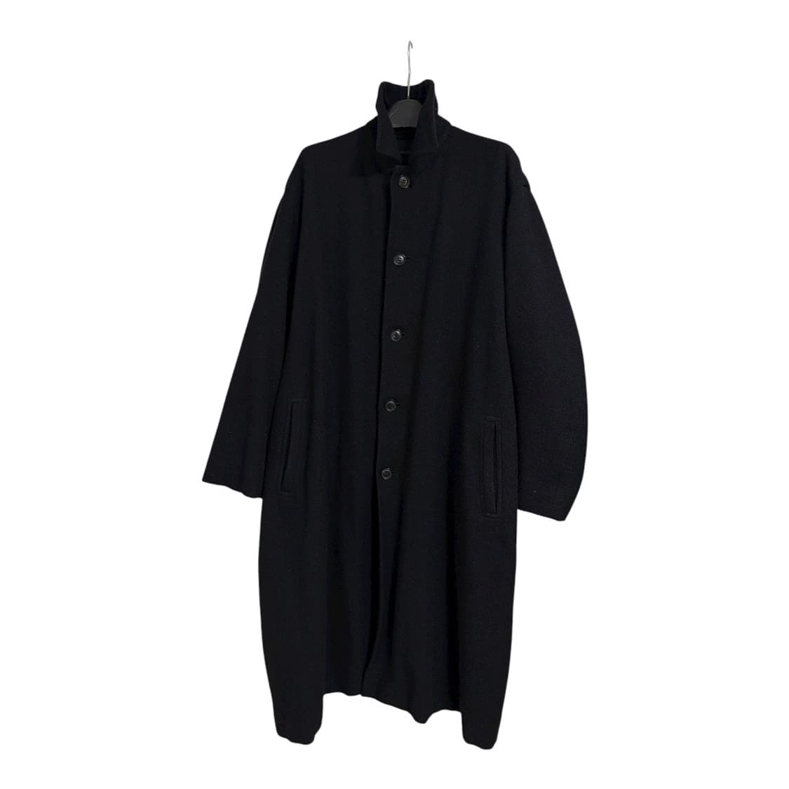 Y’s Yohji Yamamoto 울100% 블랙롱코트 상품이미지2