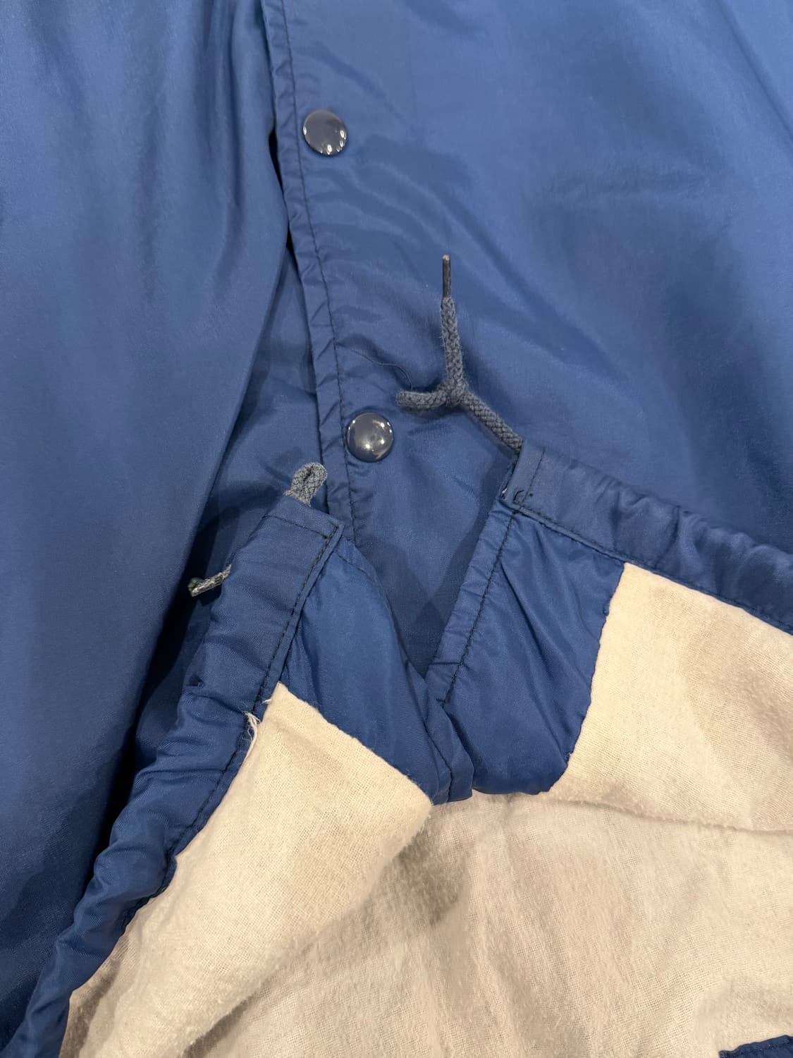 80-90s Sears 시어스 빈티지 새틴 코치 자켓 상품이미지8