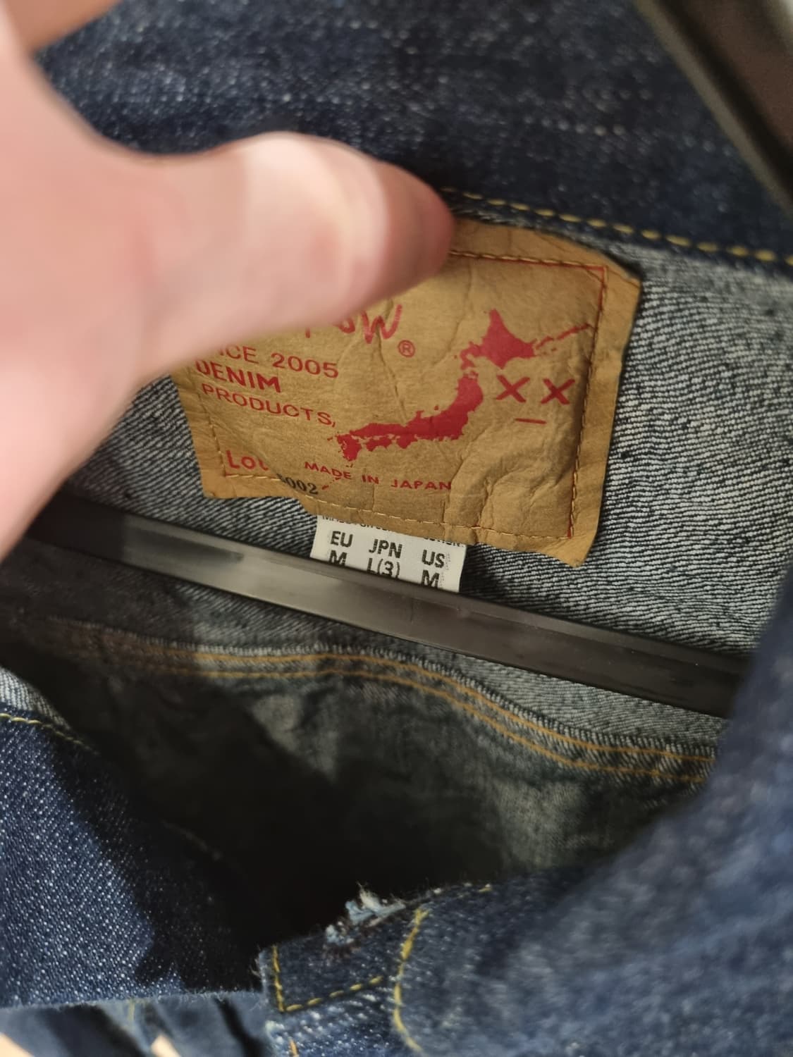 오어슬로우 2세대 데님자켓 상품이미지3