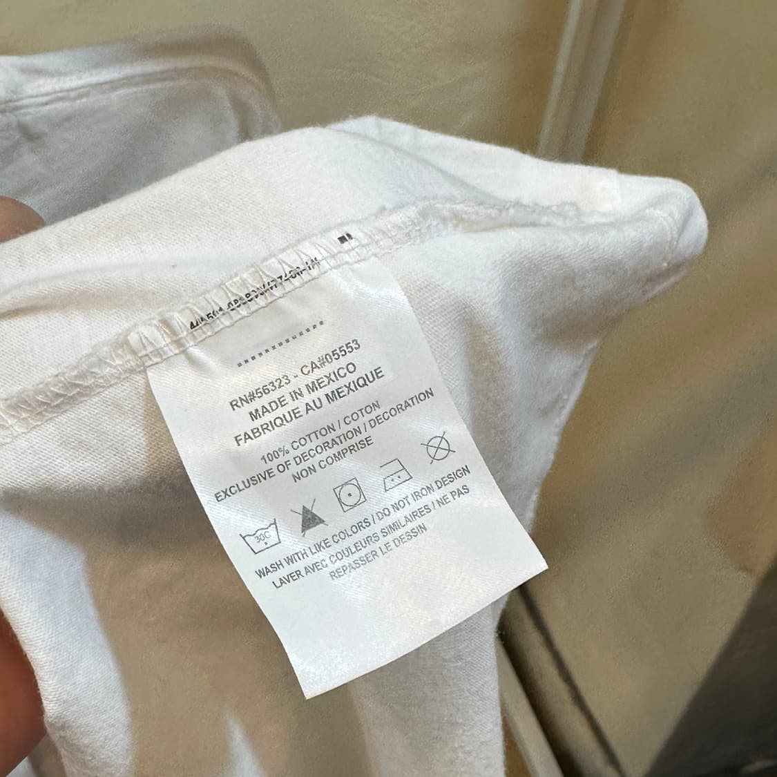 나이키 뉴욕 빅로고 반팔 티셔츠 화이트 2XL 상품이미지4