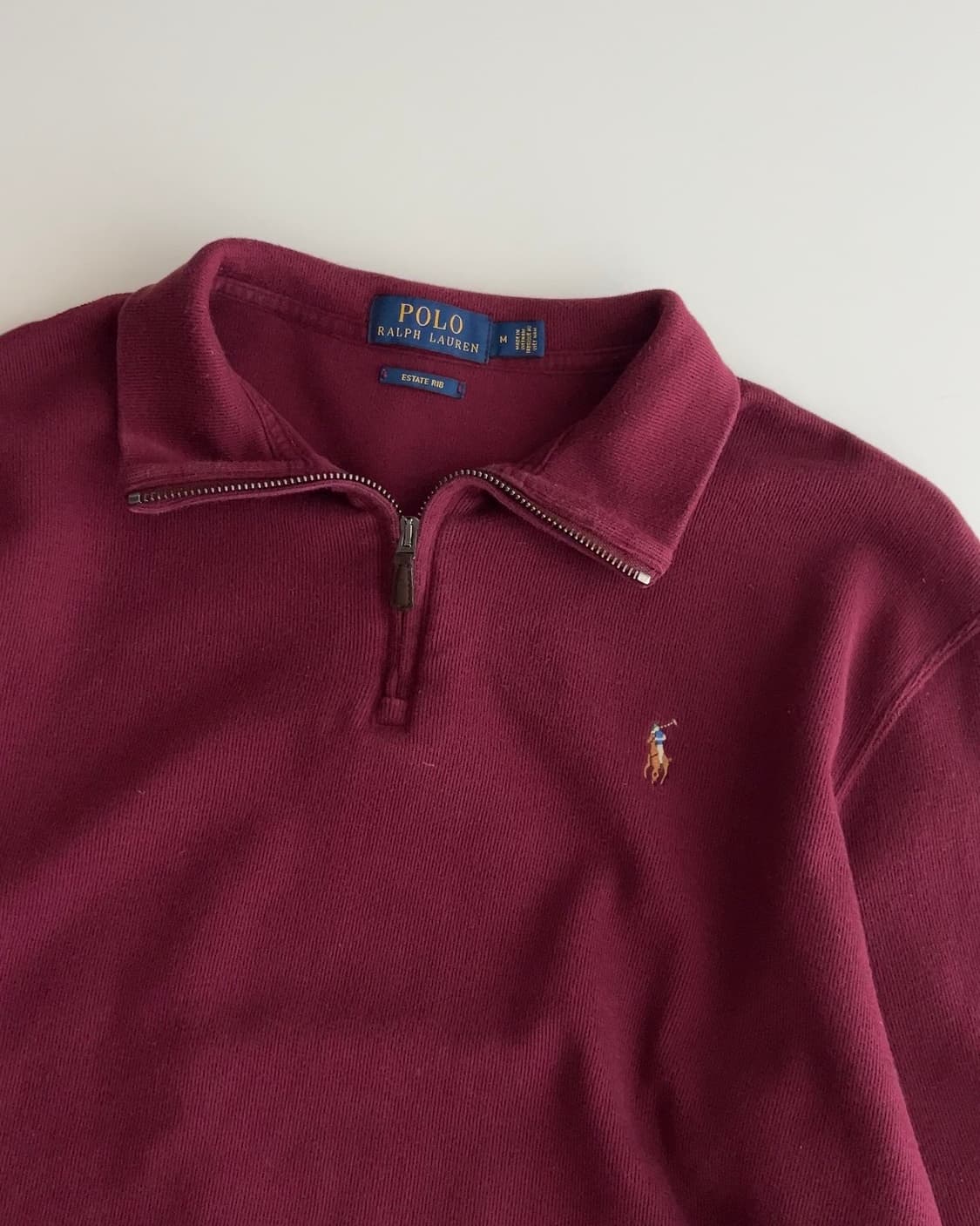 폴로 랄프로렌 쿼터 집업 M 상품이미지4