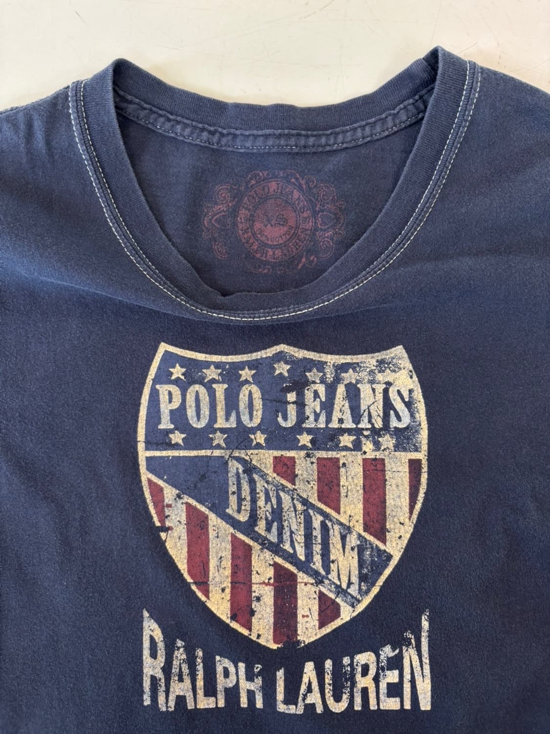 Vintage Polo Ralph Lauren Round T 상품이미지4