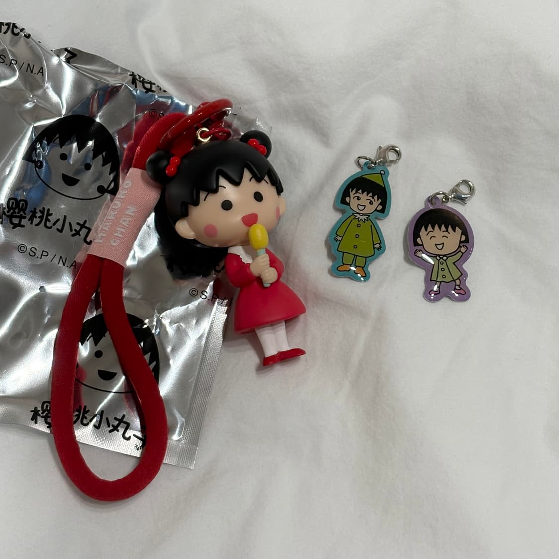 노래 부르는 마루코 키링 참 세트 상품이미지1