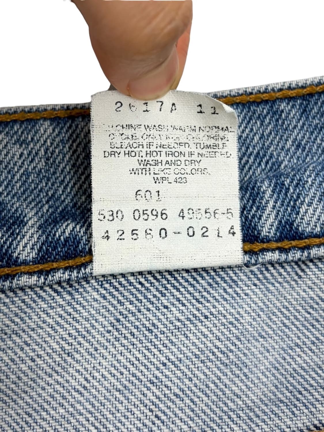 90s 리바이스 오렌지탭 560 (32)  상품이미지7