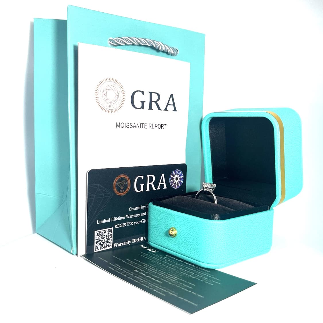 *새상품* 모이사나이트 남성용 사이드 헤일로 은반지 상품이미지6