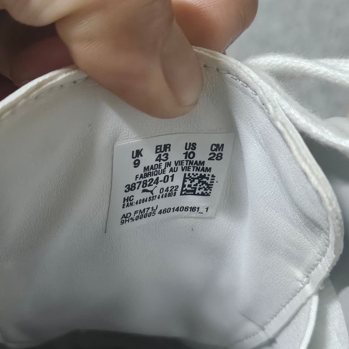 [280] 푸마 Puma 아미트레이너 뮬 화이트 상품이미지6