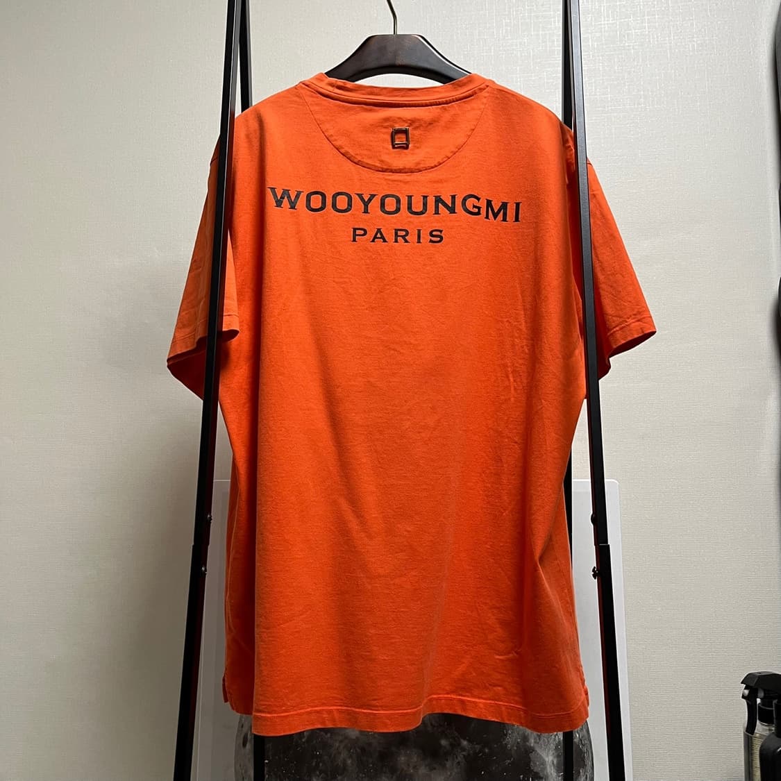  정품 46) 우영미 코랄 백로고 오버핏 반팔 티셔츠 95 상품이미지2