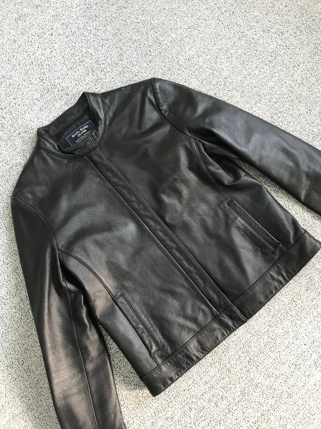 레더 크롭 자켓 상품이미지6