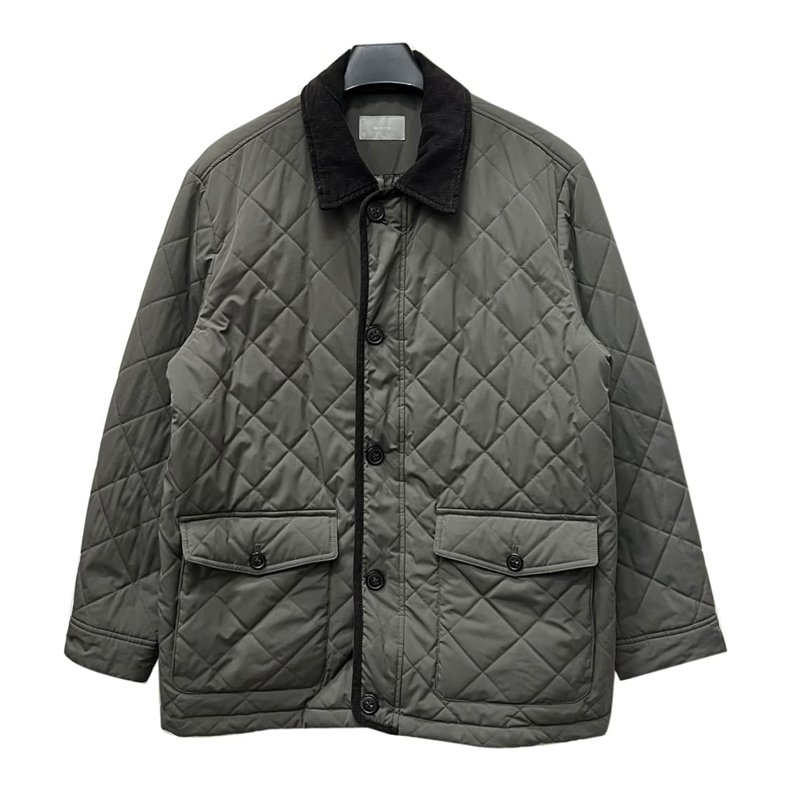 프로젝트엠 코듀로이 카키 미디 퀼팅 자켓 105 상품이미지1