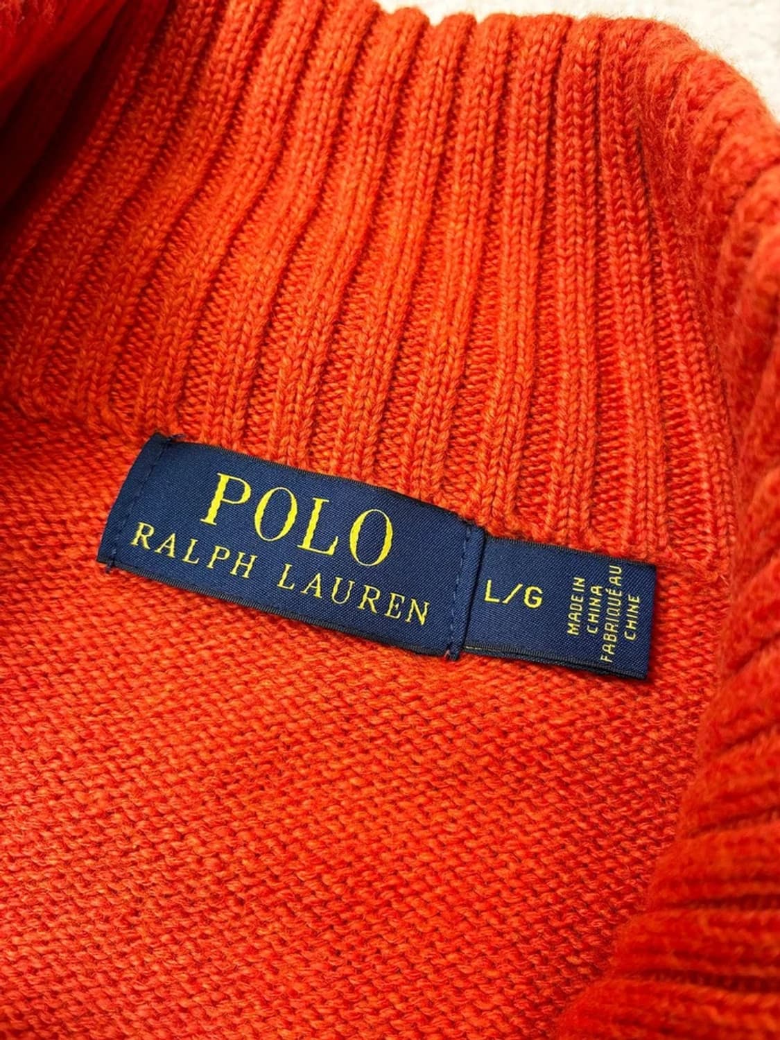 폴로 랄프로렌 00's 코튼 하프 버튼 니트 PN5912 상품이미지6