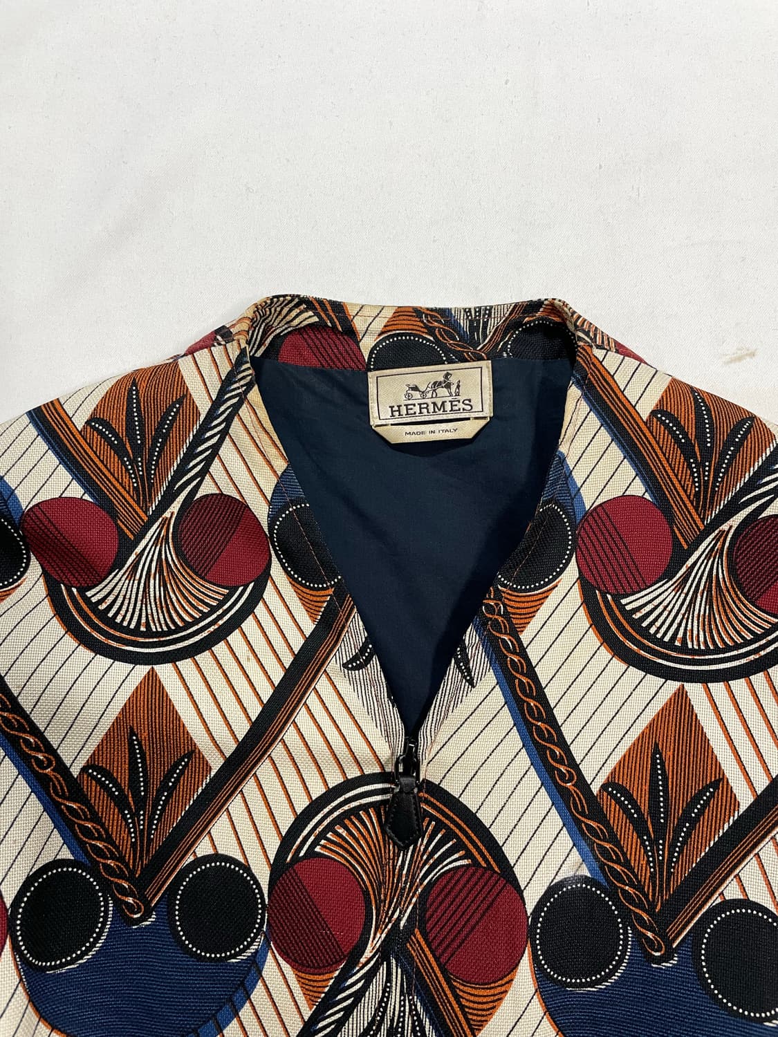 (빈티지샵 구매) 프린트 집업 자켓 상품이미지3