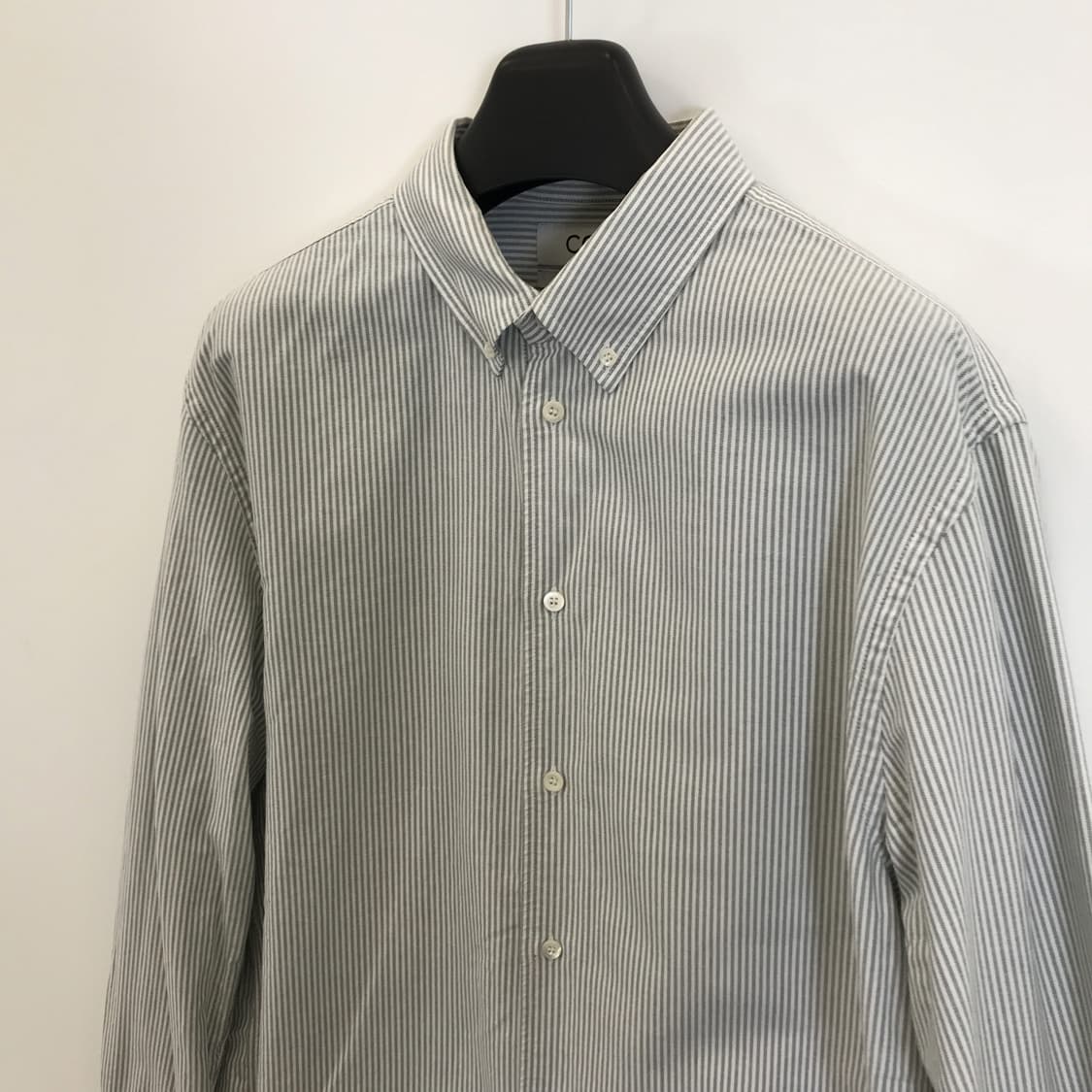 코스 COS 스트라이프 옥스포드셔츠 [XL] 상품이미지2