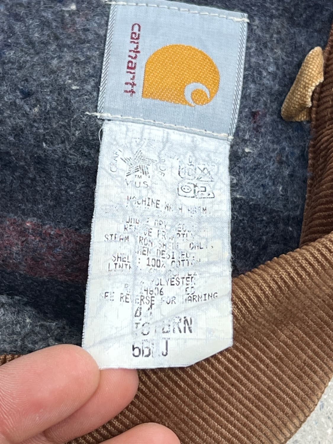 칼하트 90s J01 BRN 디트로이트 자켓 상품이미지9