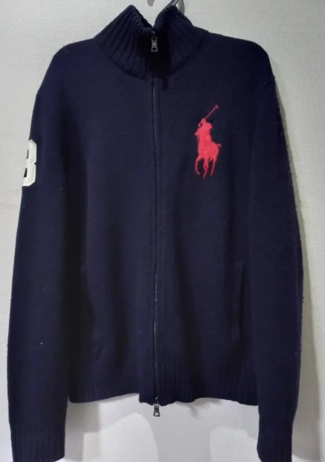 폴로 POLO 빅포니 니트집업 90/S 상품이미지1