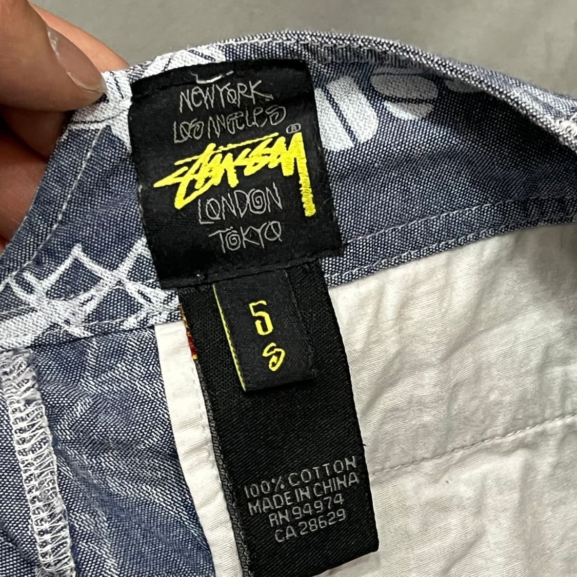  스투시 마린패턴 숏 팬츠 y16204 상품이미지5