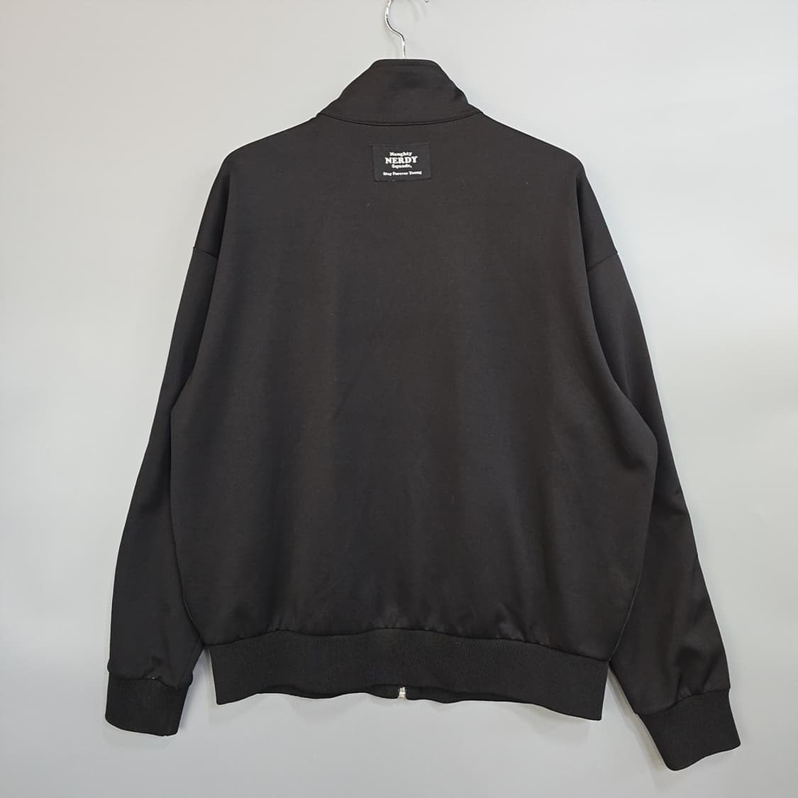 널디(NERDY) 트랙 집업 자켓 블랙 S 상품이미지3