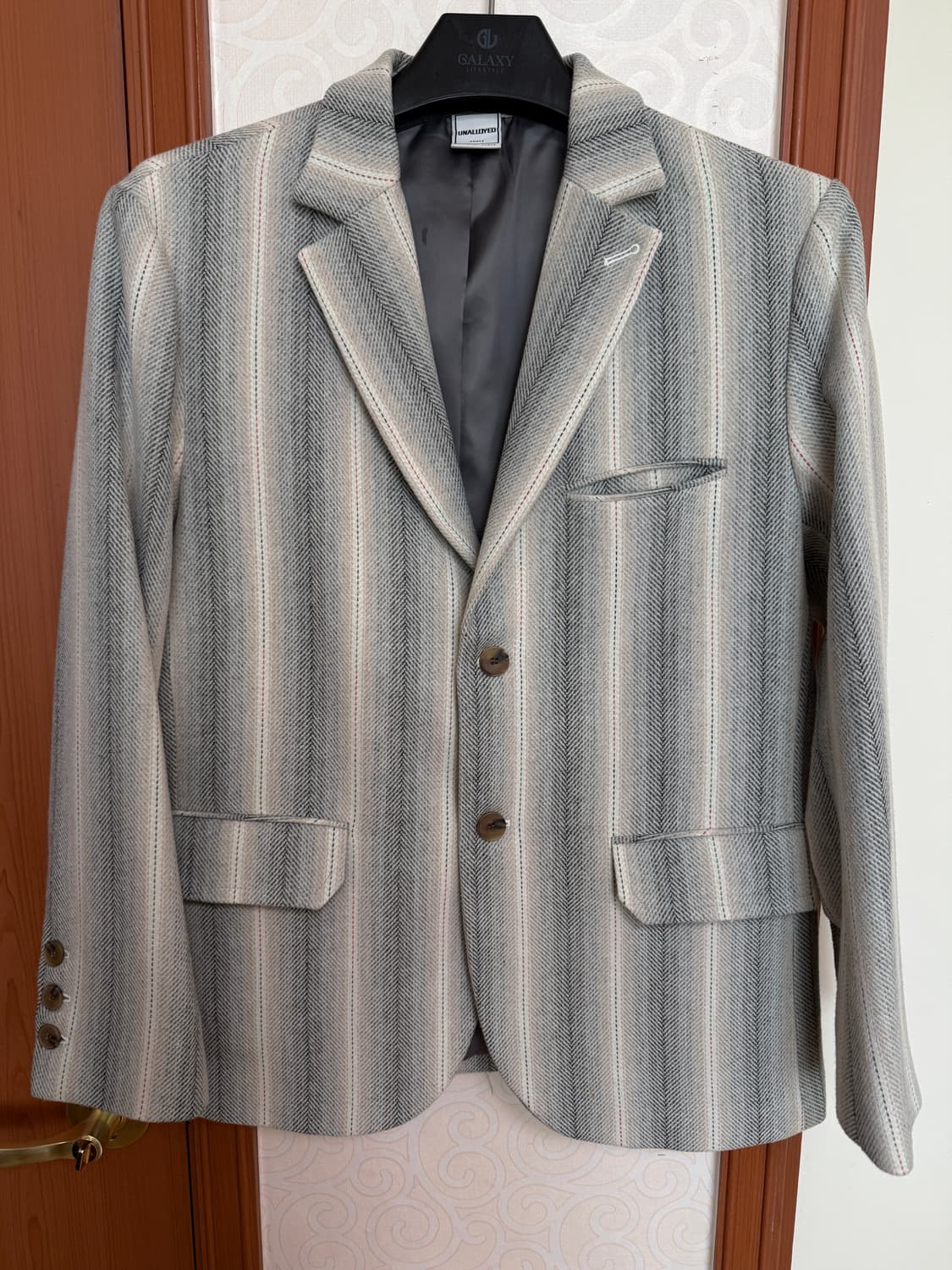 어널로이드 포켓 스트라이프 블레이져 자켓 상품이미지5