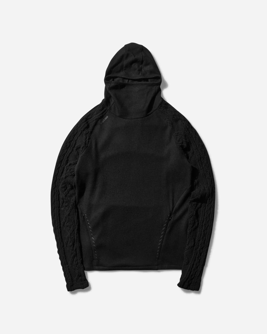 hyeinseo black tech wool hoodie 3size 상품이미지1