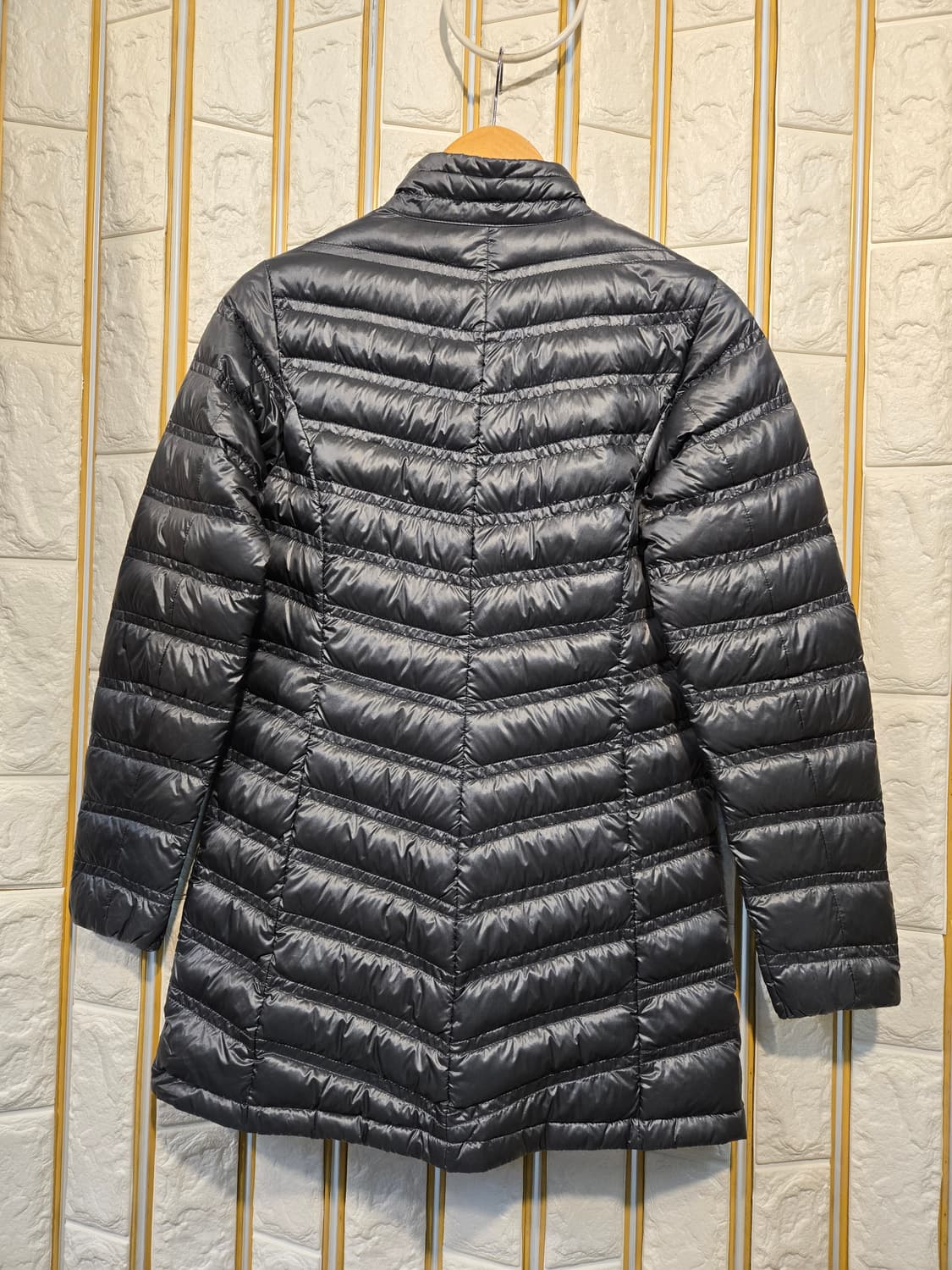 몽벨 여성 구스 경량패딩 롱경량패딩 S 상품이미지2