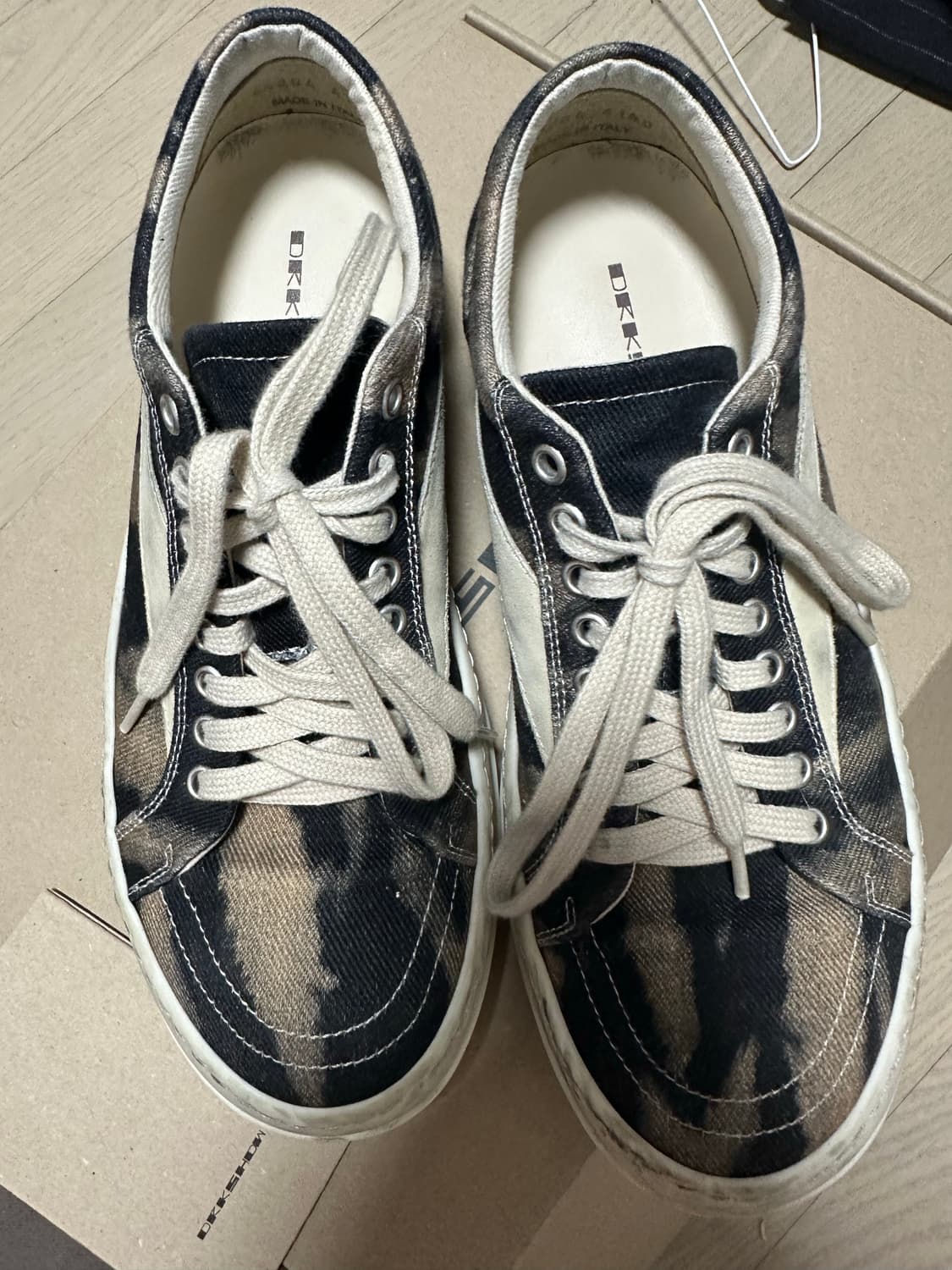 릭오웬스 반스 41.5 상품이미지1