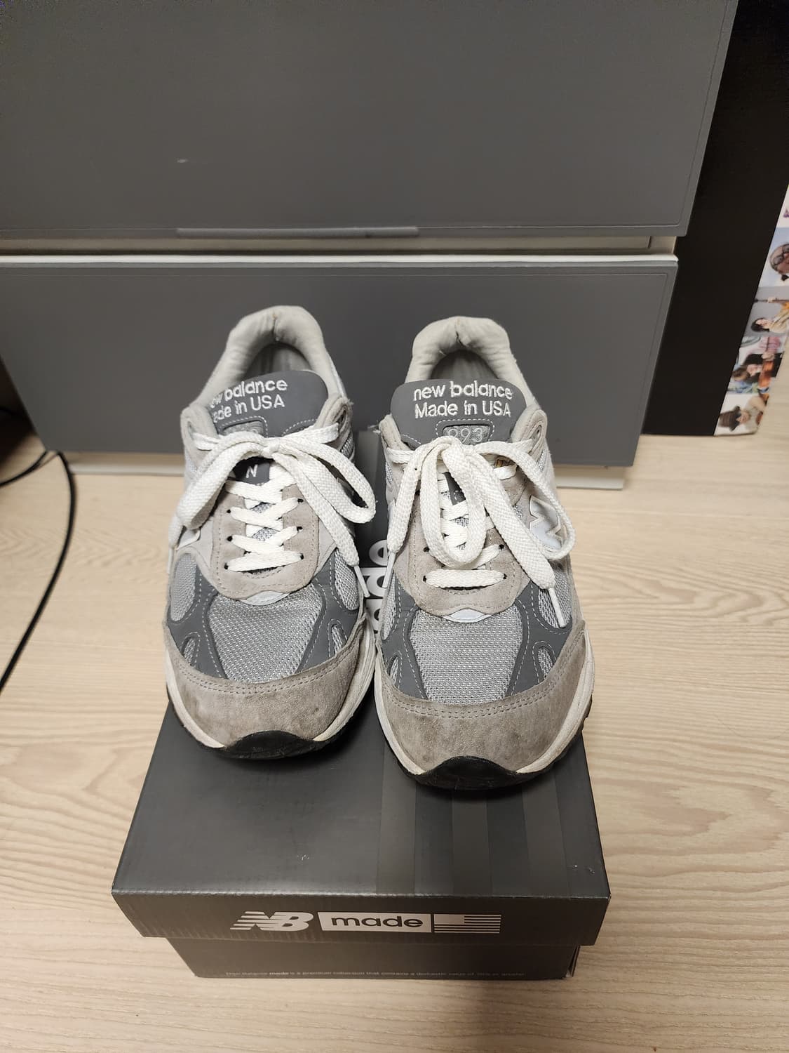 (265)뉴발란스 993 Made in USA 그레이 상품이미지1