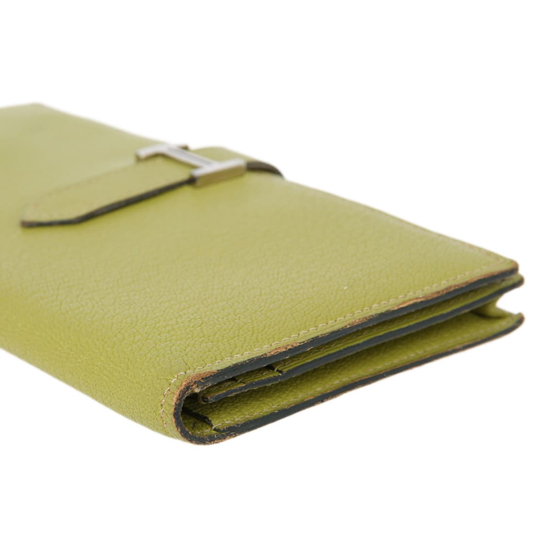 에르메스 베안 장지갑 아니스 그린 실버 지갑 J각인 상품이미지6