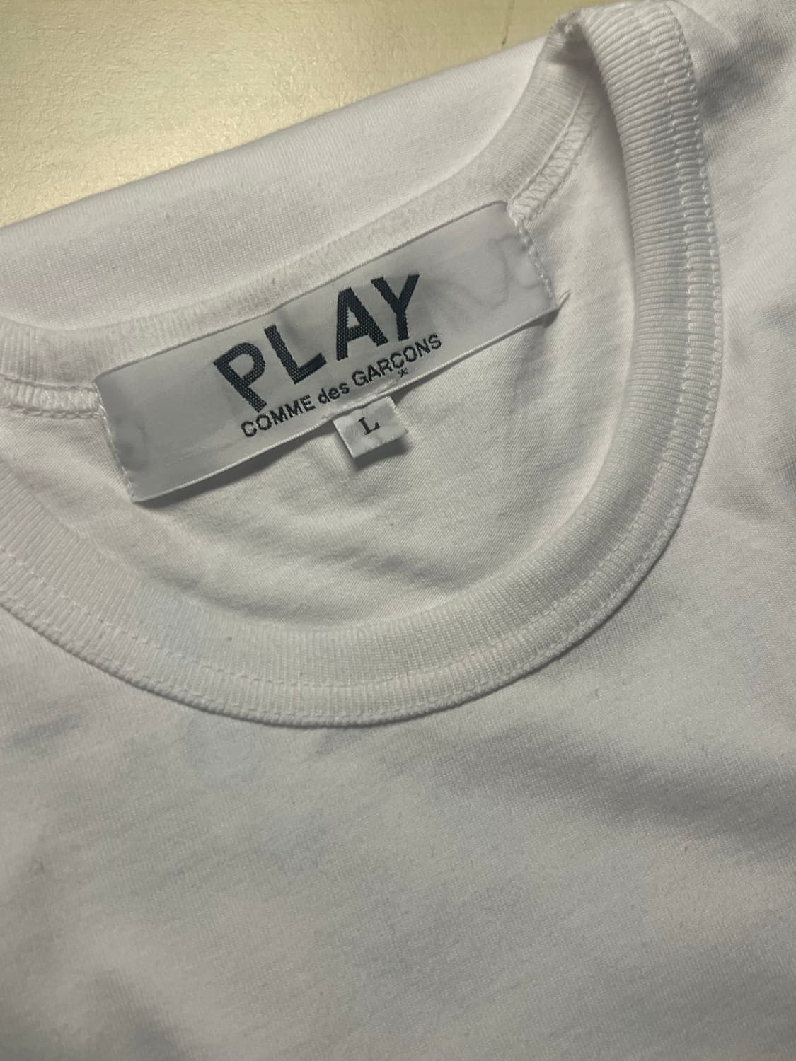 꼼데가르송 반팔 L 상품이미지3