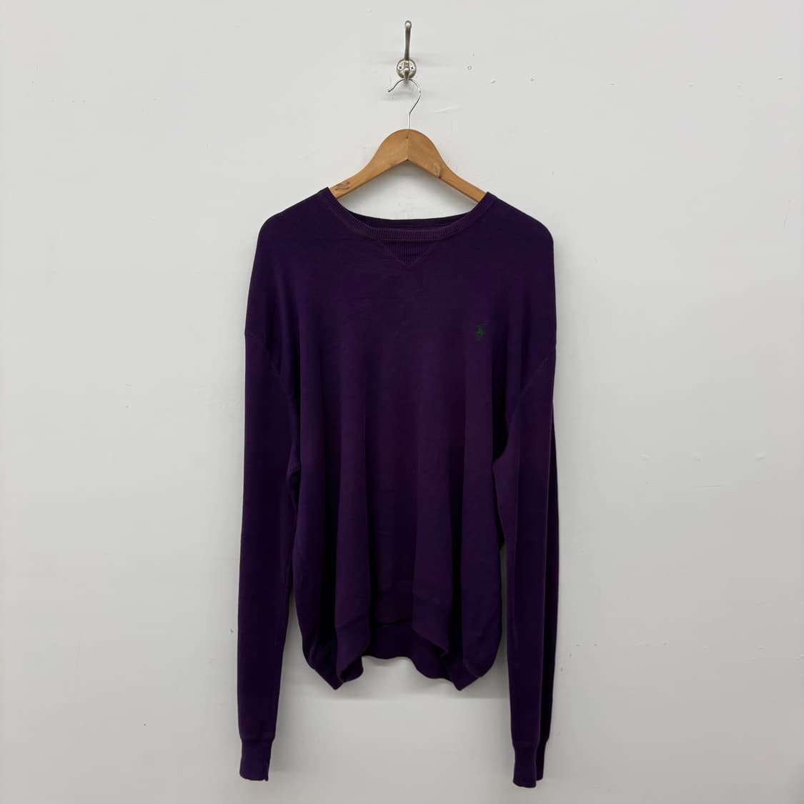 폴로 랄프로렌 퍼플 니트 스웨터 여/XL 상품이미지1