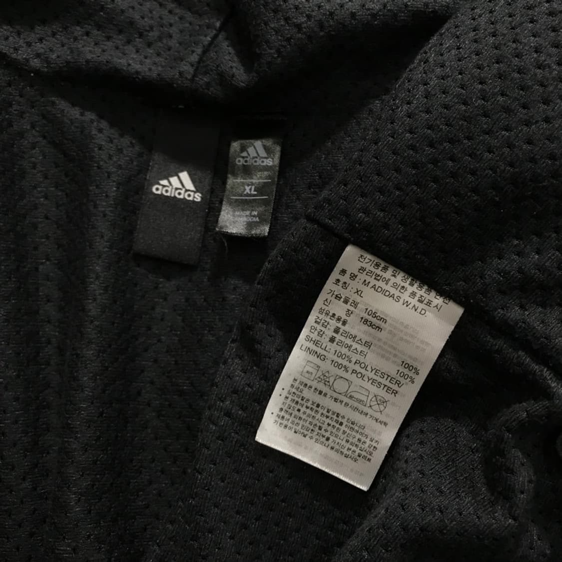 [[XL, A급] 아디다스(ADIDAS) 3S 윈드 자켓#246 상품이미지7