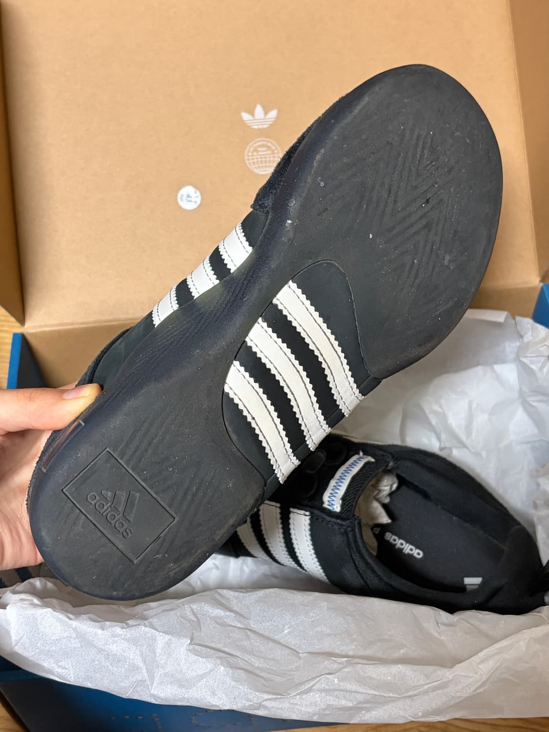 아디다스 배드버니 발레리나 코어 블랙 초크 화이트 235 상품이미지3