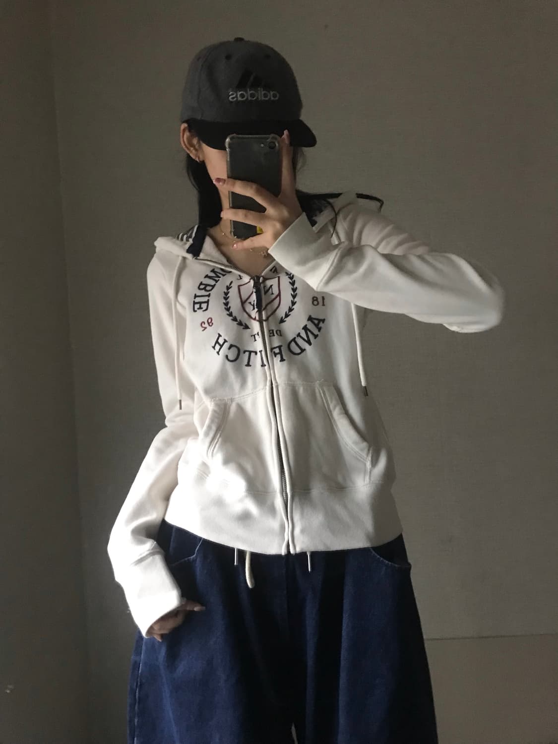 아베크롬비 아이보리 후드집업 상품이미지3