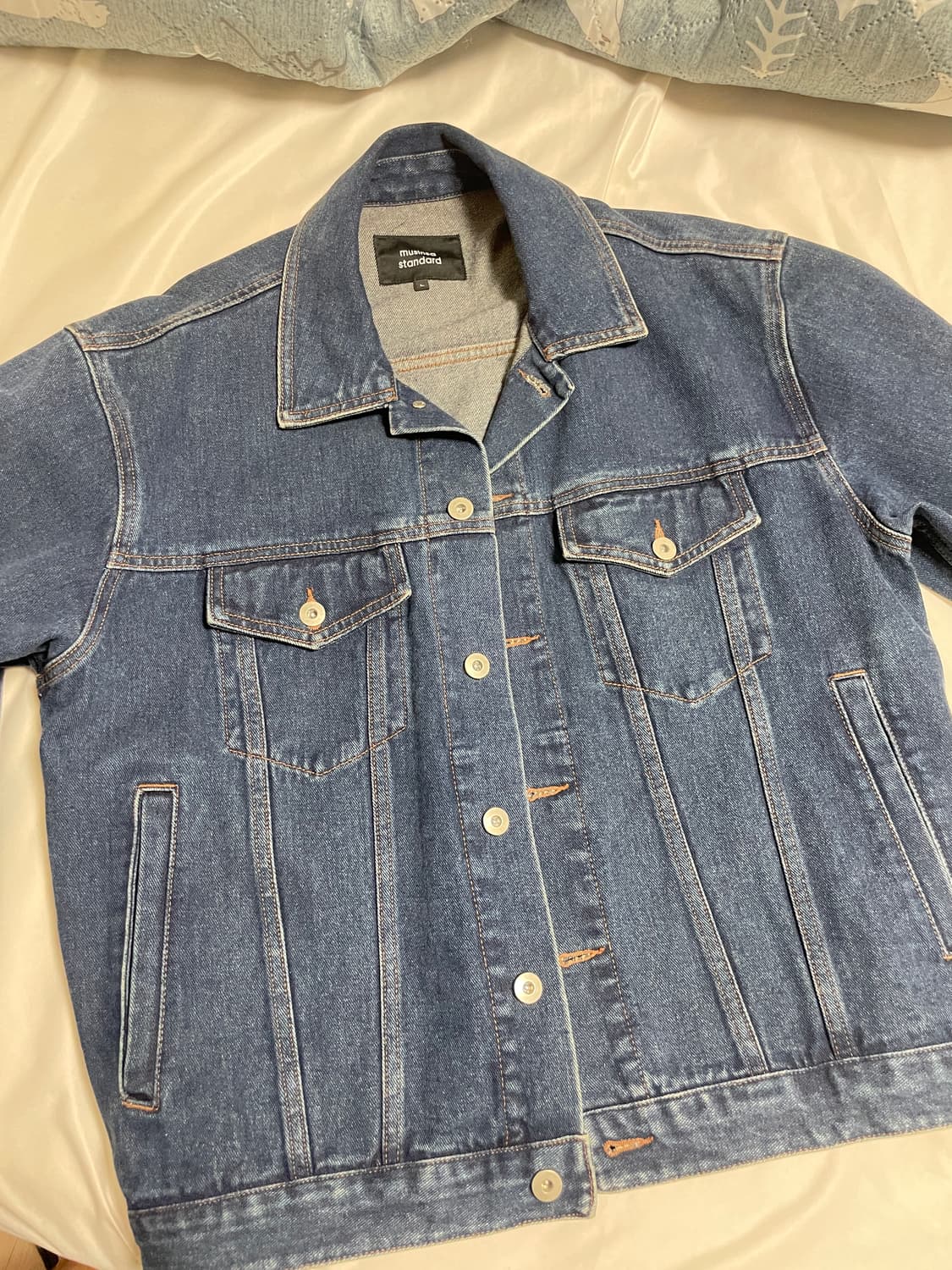 무신사스탠다드 데님트러커 자켓 L 상품이미지1