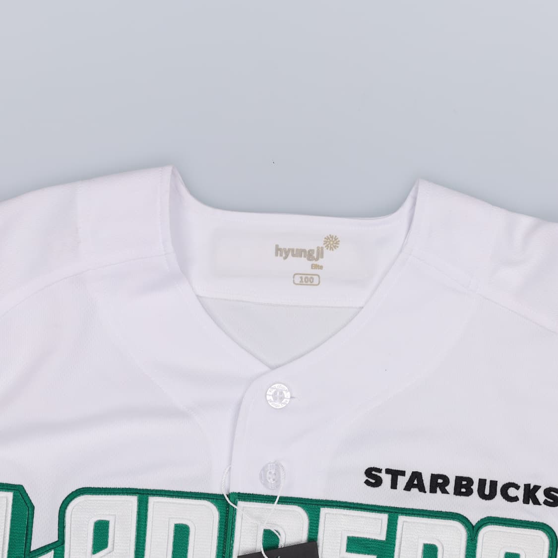 100 새상품 랜더스X스타벅스 반팔 0410H1 상품이미지4