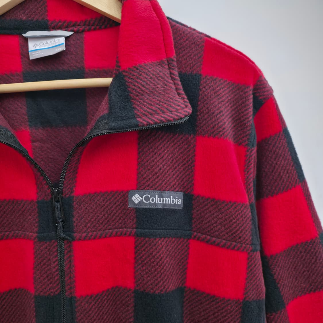 [XXL] 컬럼비아 체크 플리스 자켓 상품이미지4