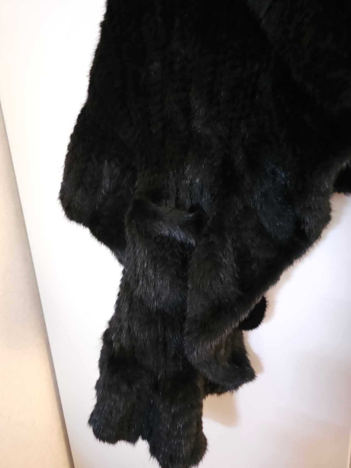 블랙 밍크 숄 볼레로 스타일 상품이미지3