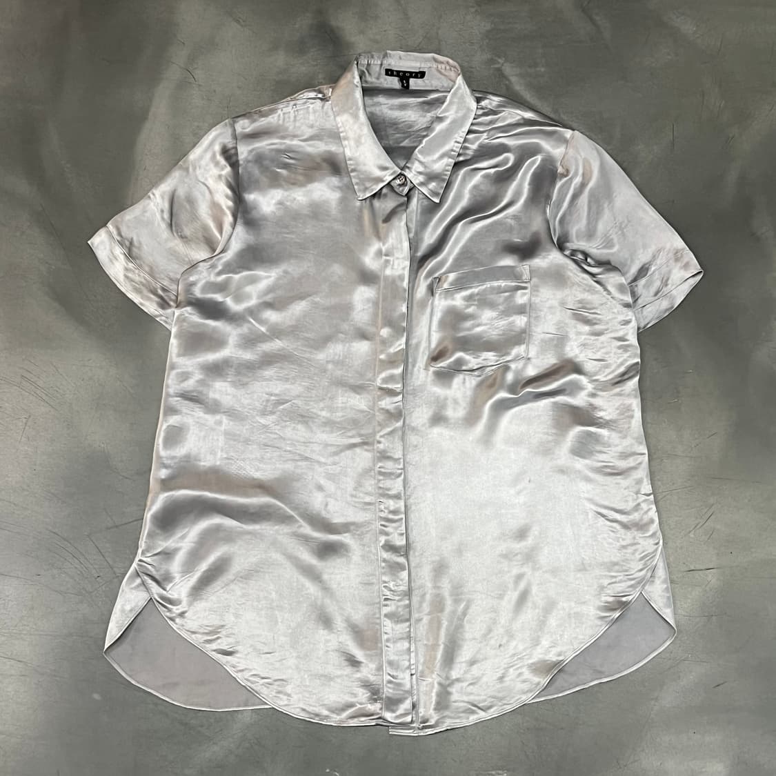  띠어리 글로시 하프 셔츠 y16019 상품이미지1