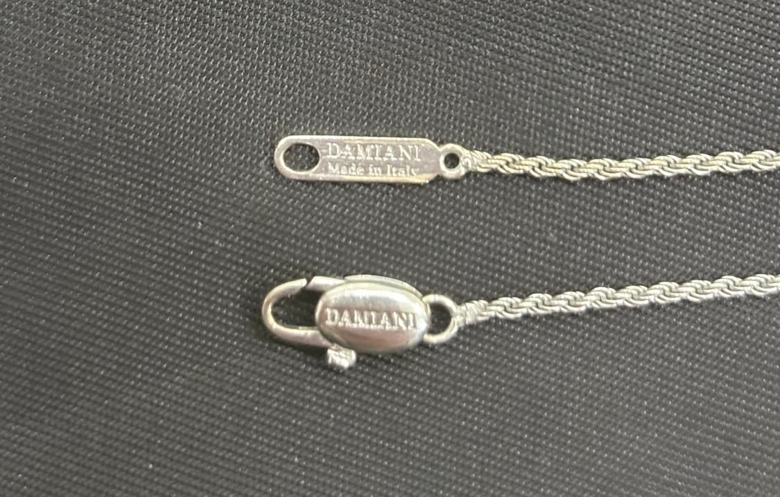 다미아니 벨에포크 크로스 목걸이 [스몰S] 상품이미지3