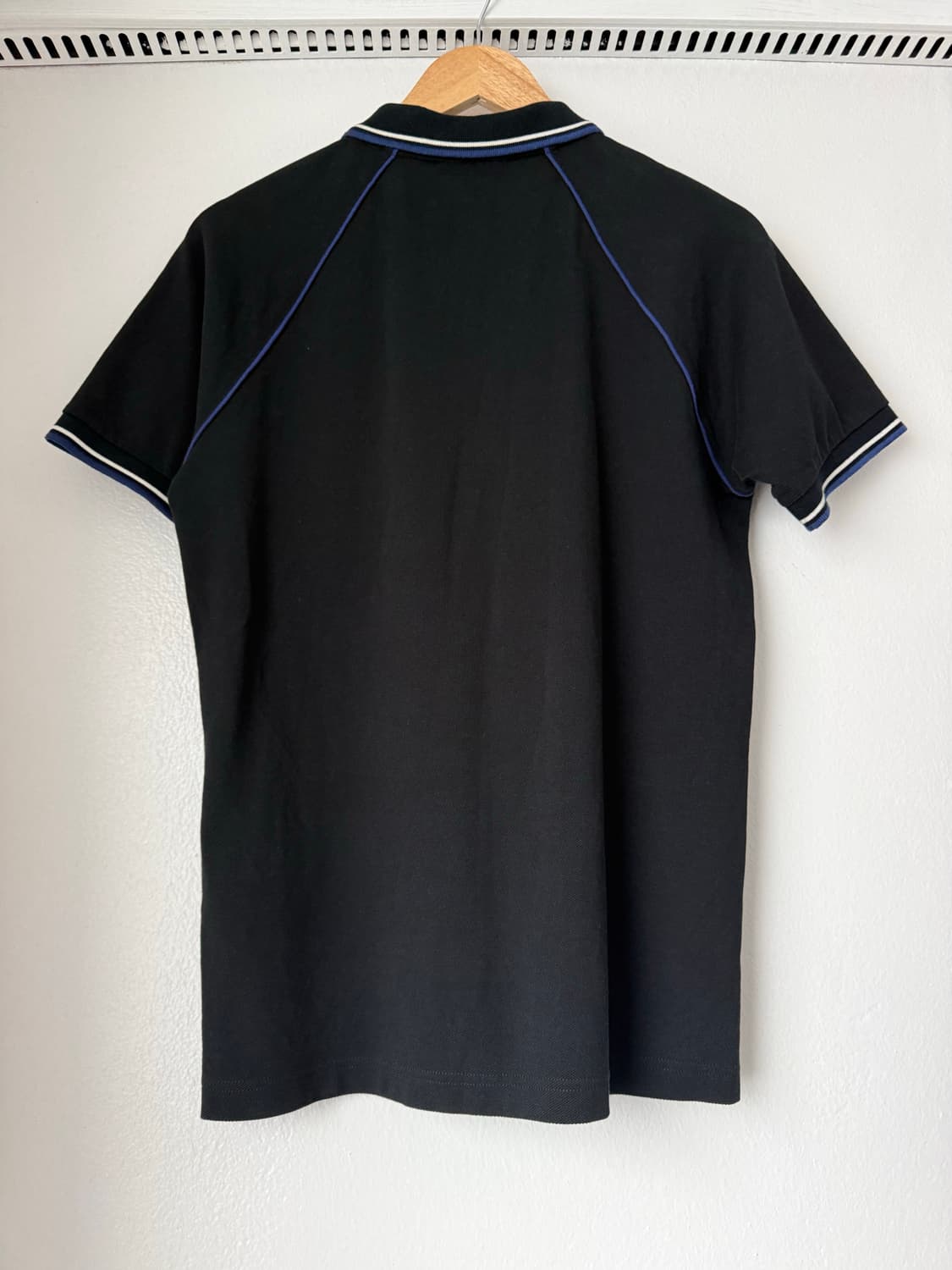 Prada archive red tab piping polo shirt 상품이미지7