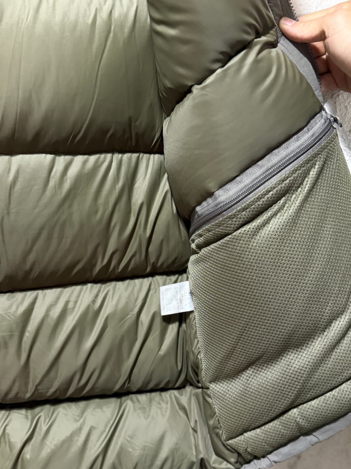 마카 Marka 리사이클 나일론 다운 베스트 타입2 상품이미지6