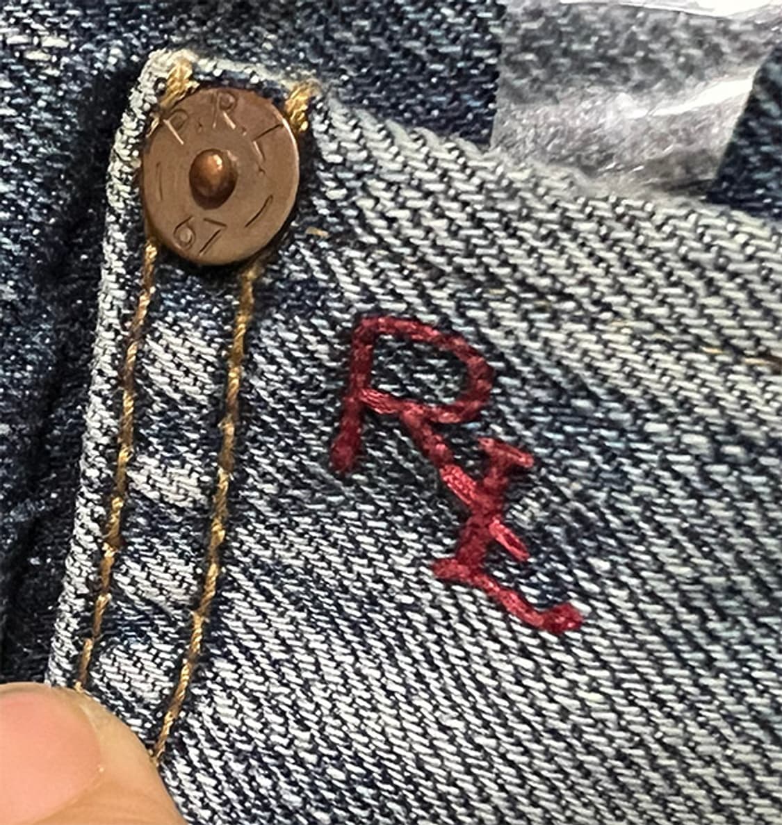 POLO 폴로 남자 청바지 일자핏 겨울 단추형 XXL 36 상품이미지3