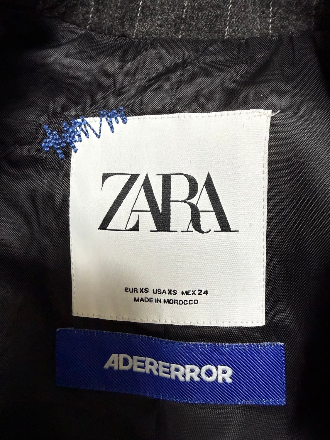 자라 아더에러 스트라이프 블레이저 상품이미지3