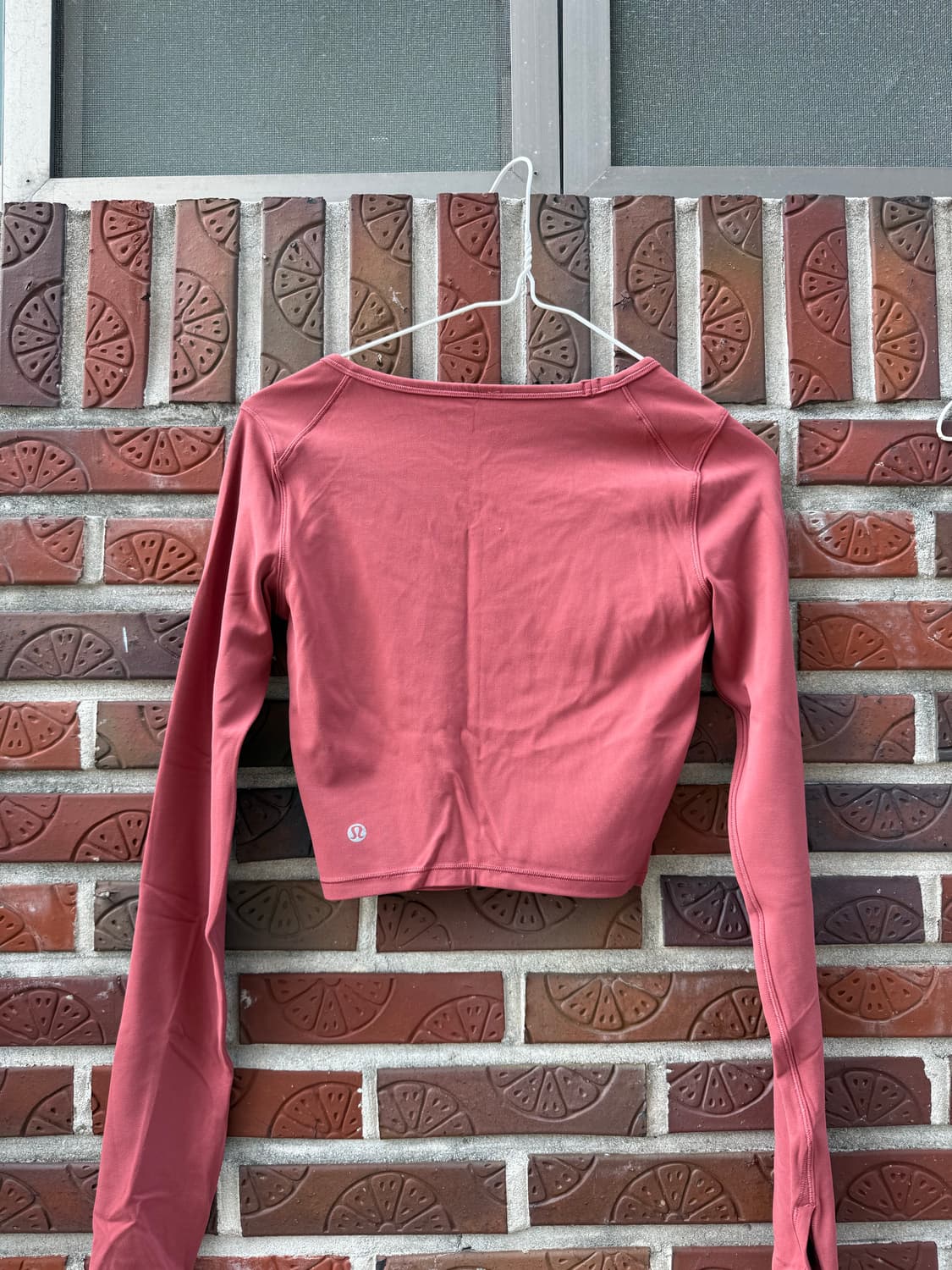 룰루레몬 크롭 롱슬리브 (핑크 / 사이즈 4) 상품이미지2