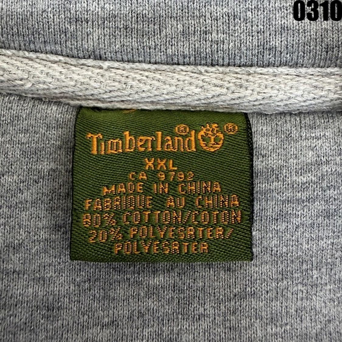 팀버랜드 TBL 로고 집업 스웨트 자켓 0310 상품이미지5